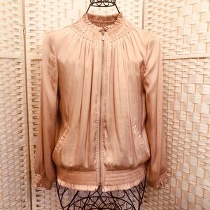 ✅ CHICO’s🤎,full zip up on front  ,elastic waist Jacket